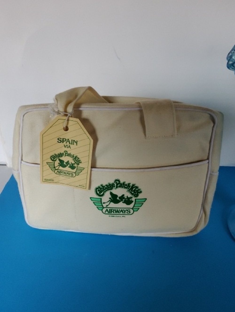 Vintage 1985 Cabbage Patch Kids Airways Travel Bag.